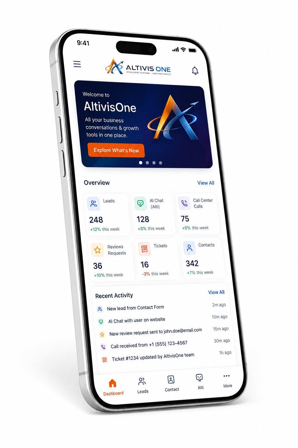 AltivisOne Mobile App - All in One Place