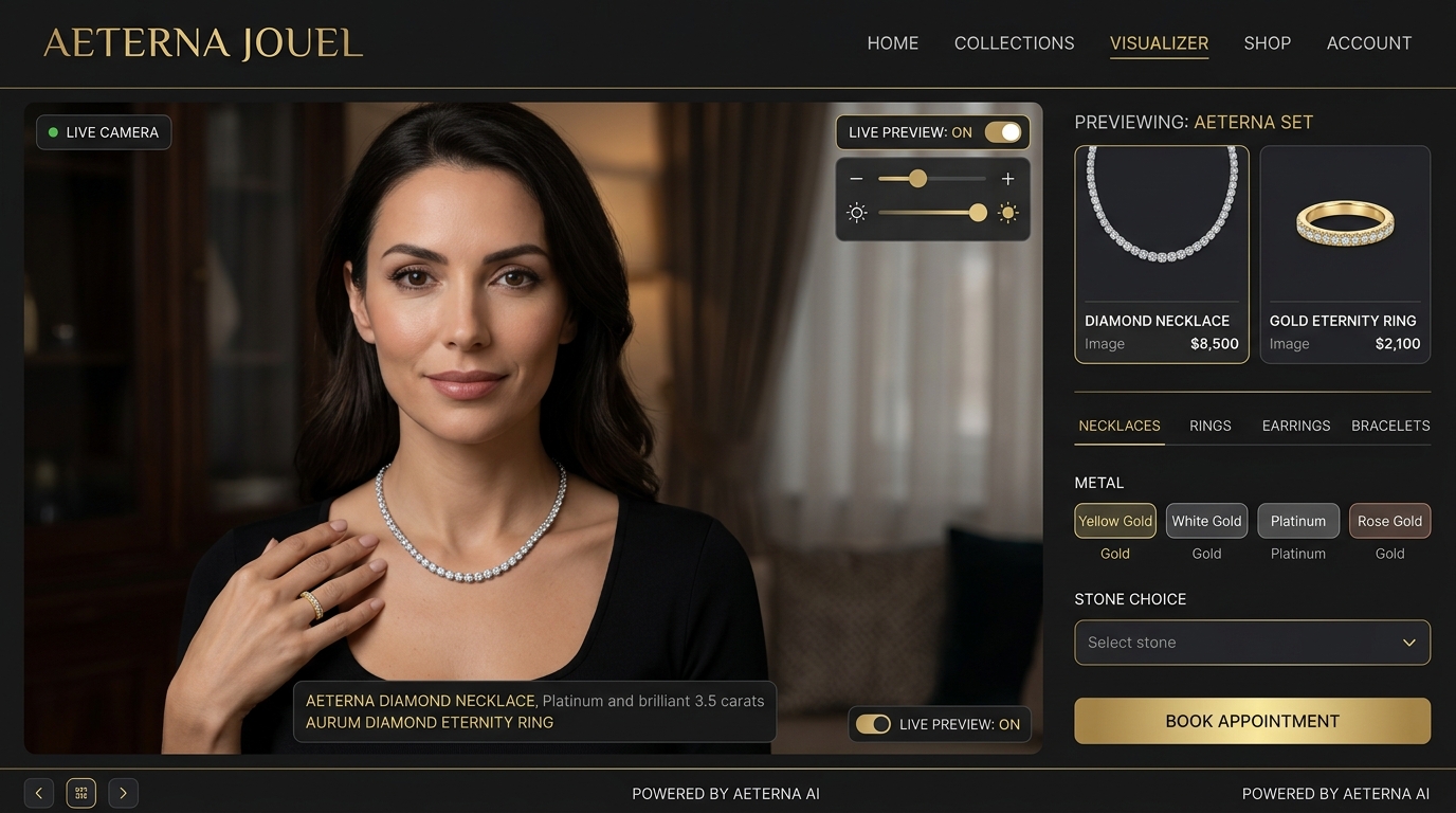 AI-Based Jewelry Visualizer